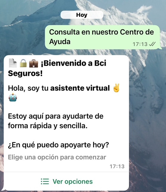 	Una vez que estás en Whatsapp, pincha en 